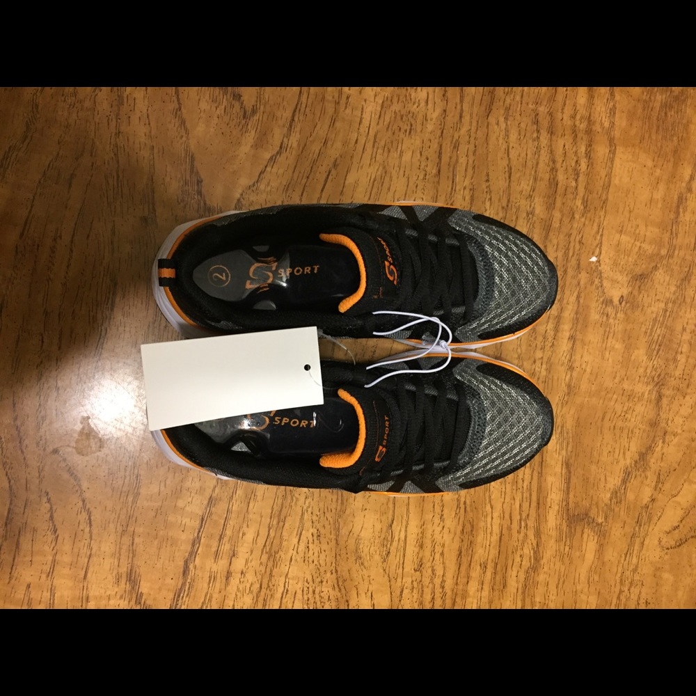 NWT Sport Designed by Sketchers Boys Shoes Size 2 - Picture 6 of 8